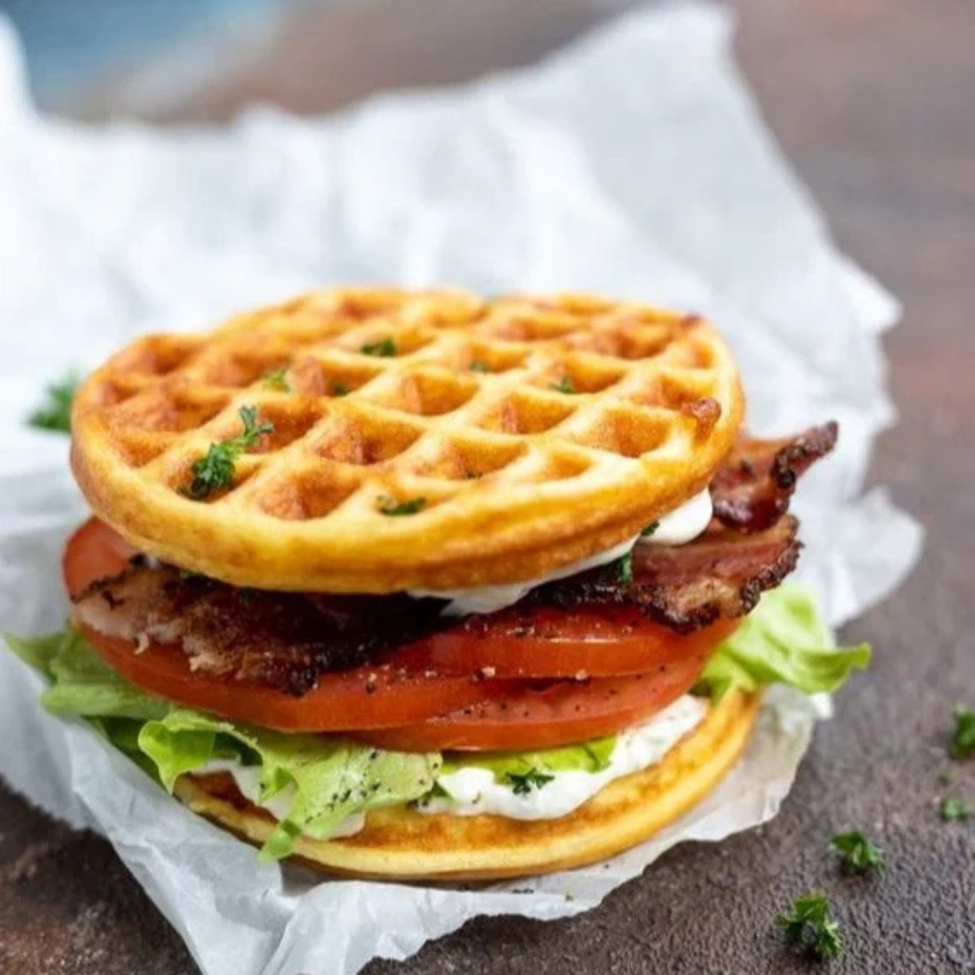 Savoury Belgian Waffle Premix