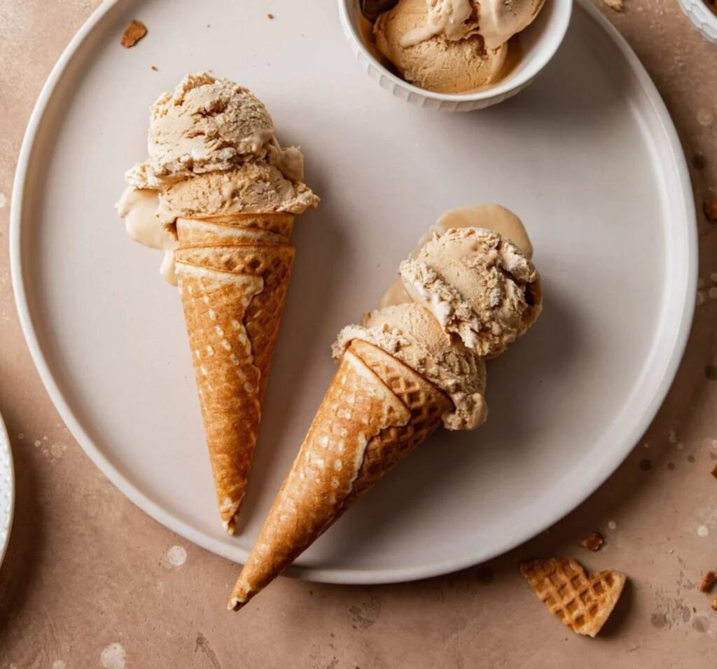 Waffle Cone Premix Butterscotch Flavor