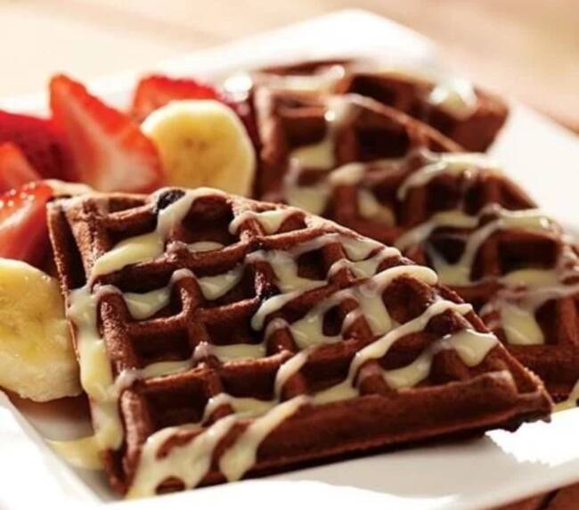 Choco Belgian Waffle Featured Image