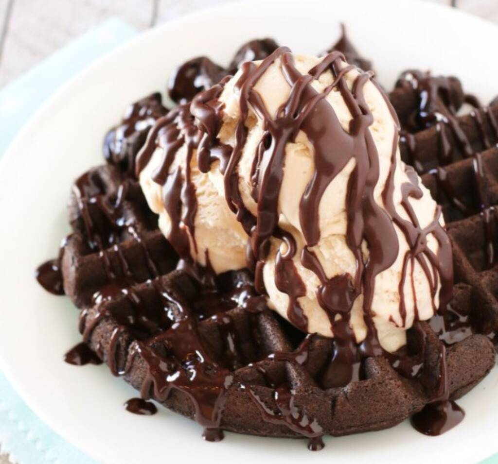 Chocolate Belgian Waffle