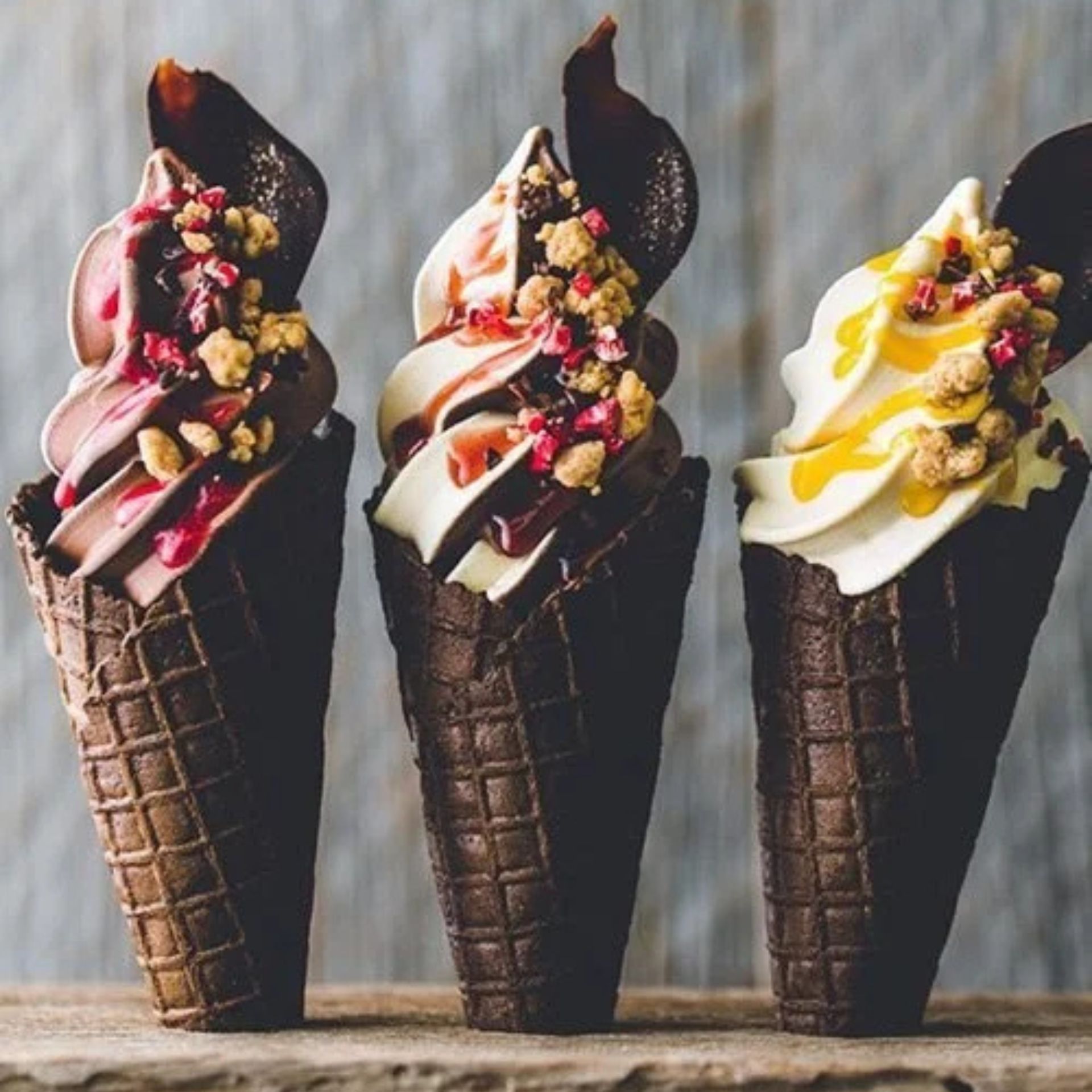 Waffle Cone Premix Chocolate Flavor