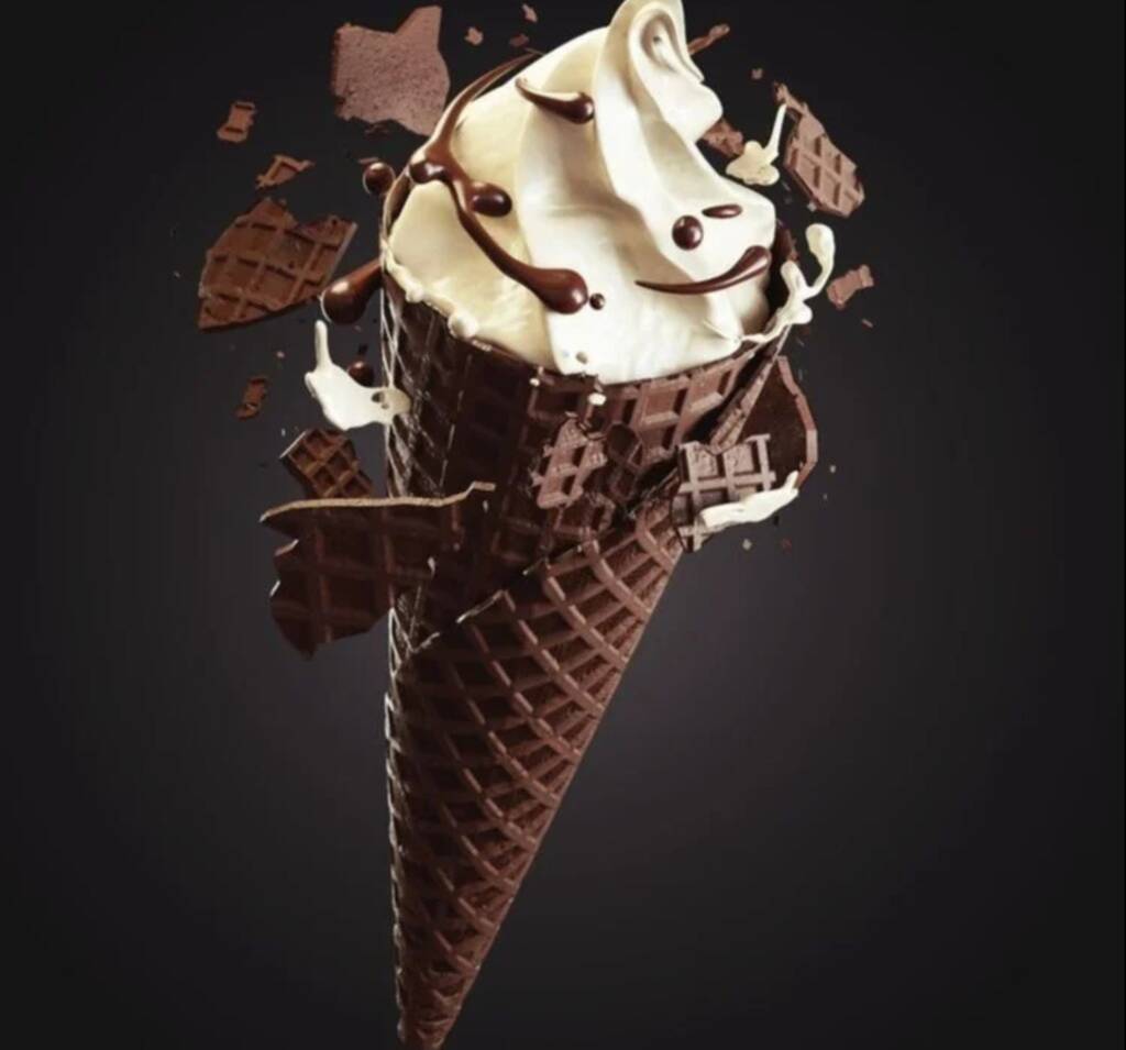 Waffle Cone Premix Swiss Chocolate Flavor